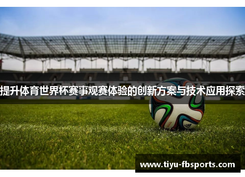 提升体育世界杯赛事观赛体验的创新方案与技术应用探索
