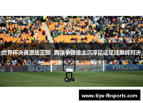 世界杯决赛激战正酣  两强争锋谁主沉浮见证足球巅峰对决
