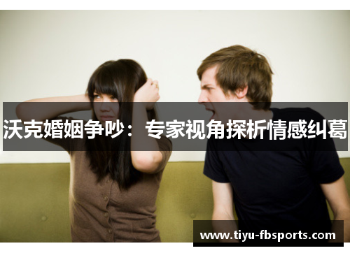 沃克婚姻争吵：专家视角探析情感纠葛
